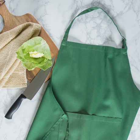 DII-Dark-Green--Cotton-Chino-Grilling-Apron-APRON