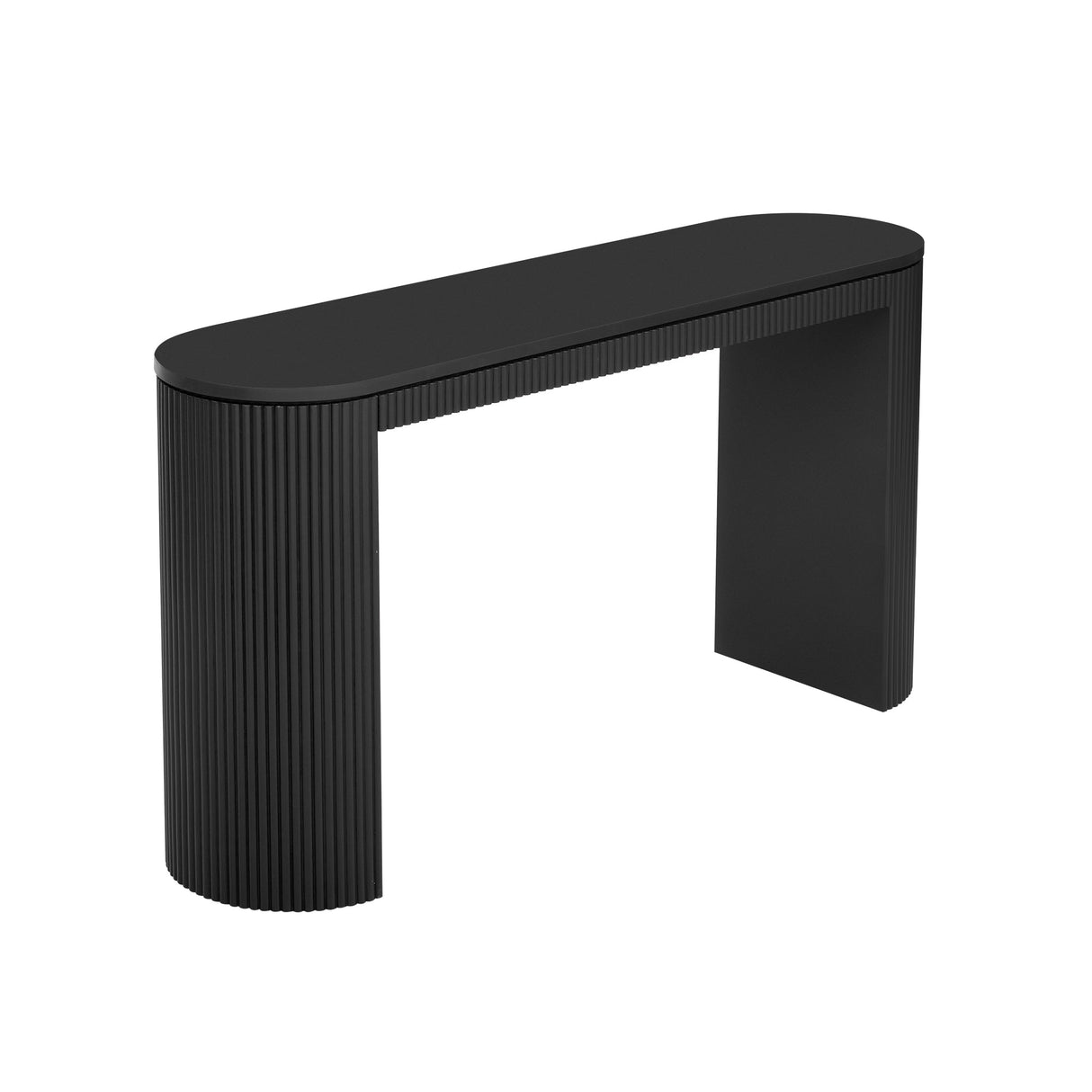 U_STYLE Curved Design Console Table