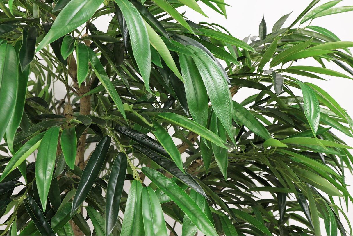 7FT Artificial Willow Tree Indoor Faux Silk Greenery Plant