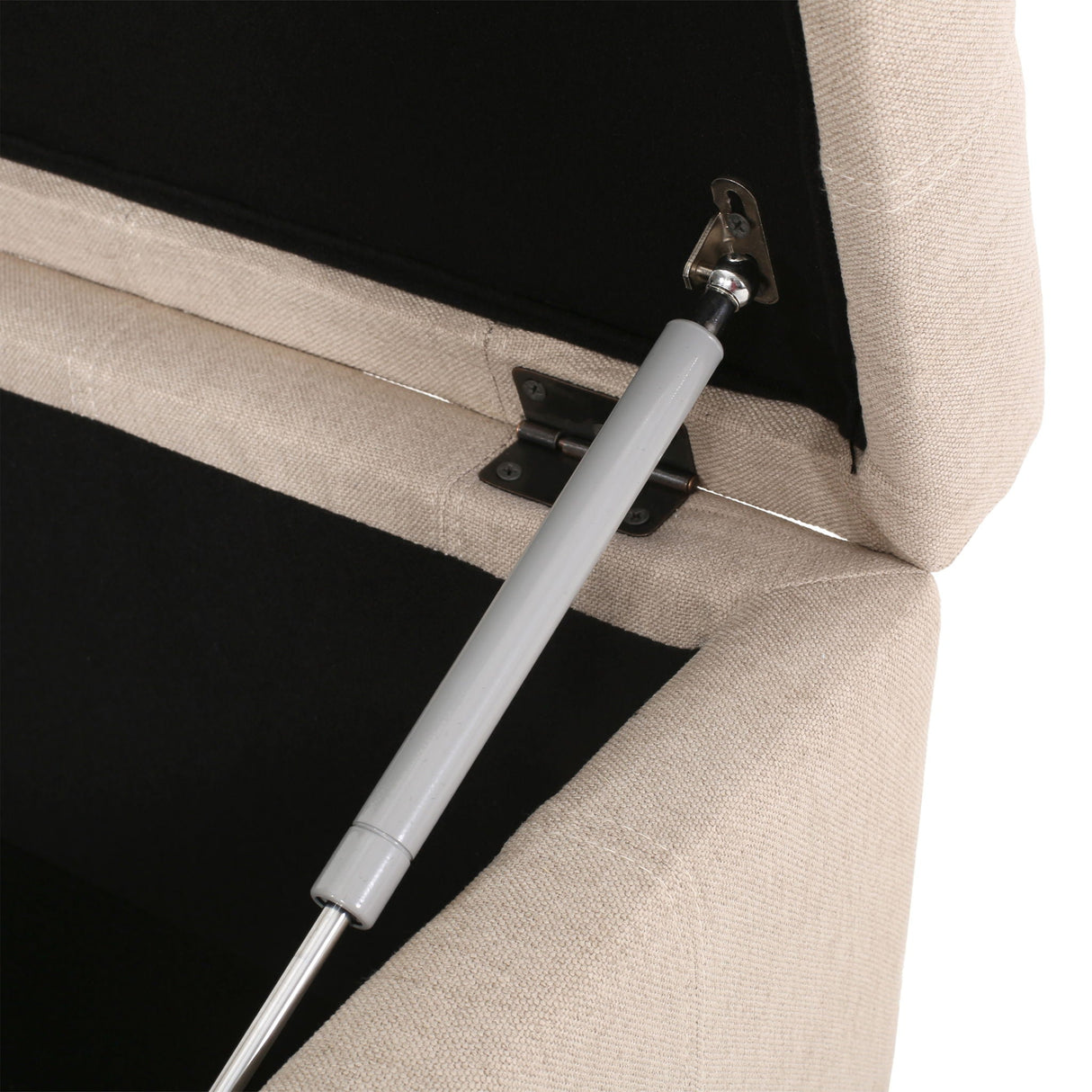 Isabella - Contemporary Ottoman With Storage