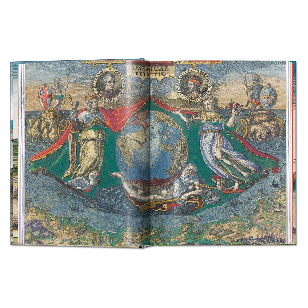 Theodore de Bry. The New World. 45th Ed. (English)