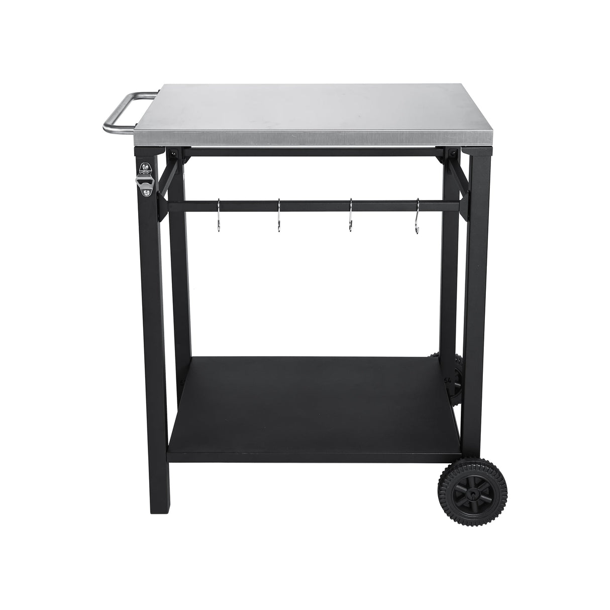 2-Tier Outdoor Grill Cart
