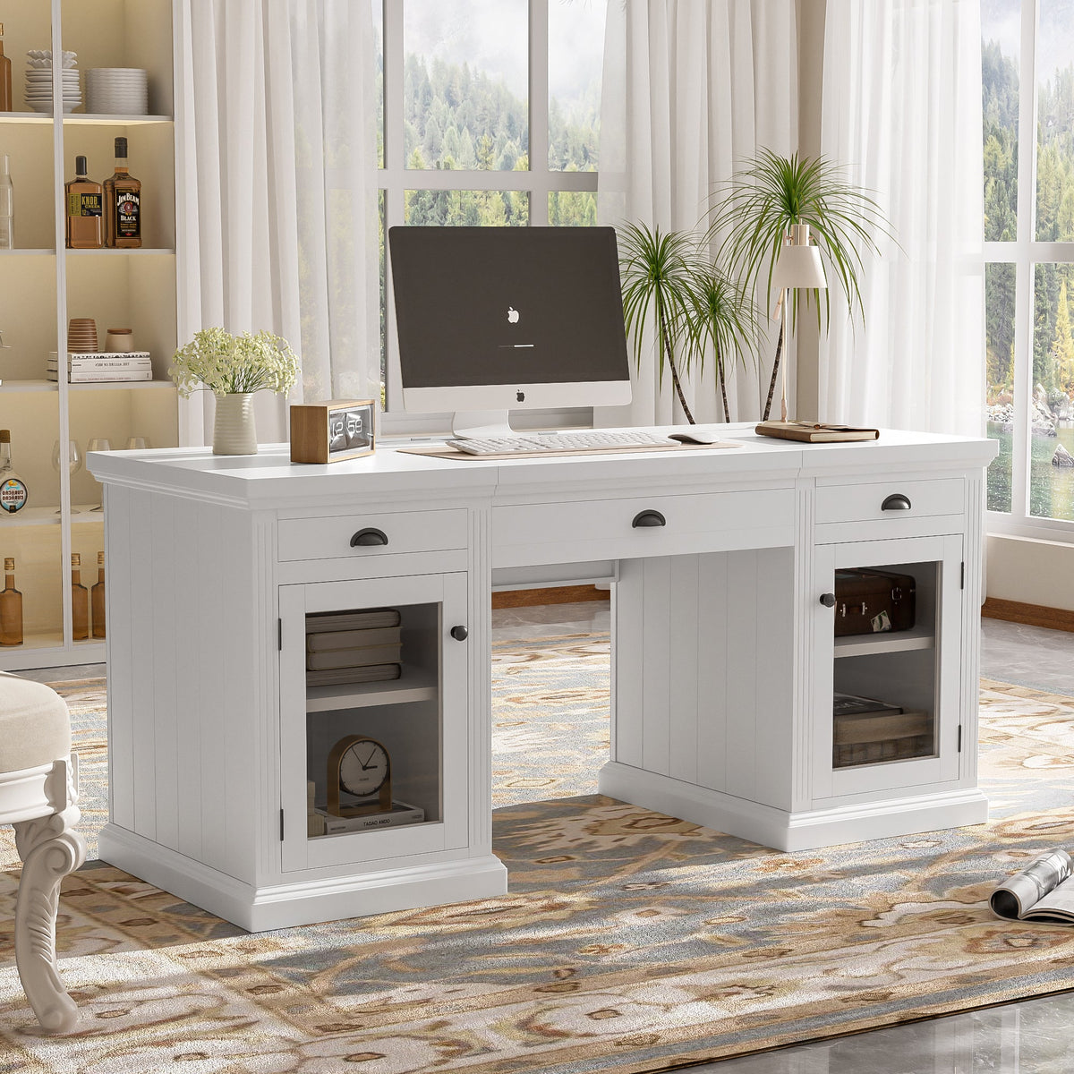 67" Modern Executive Desk