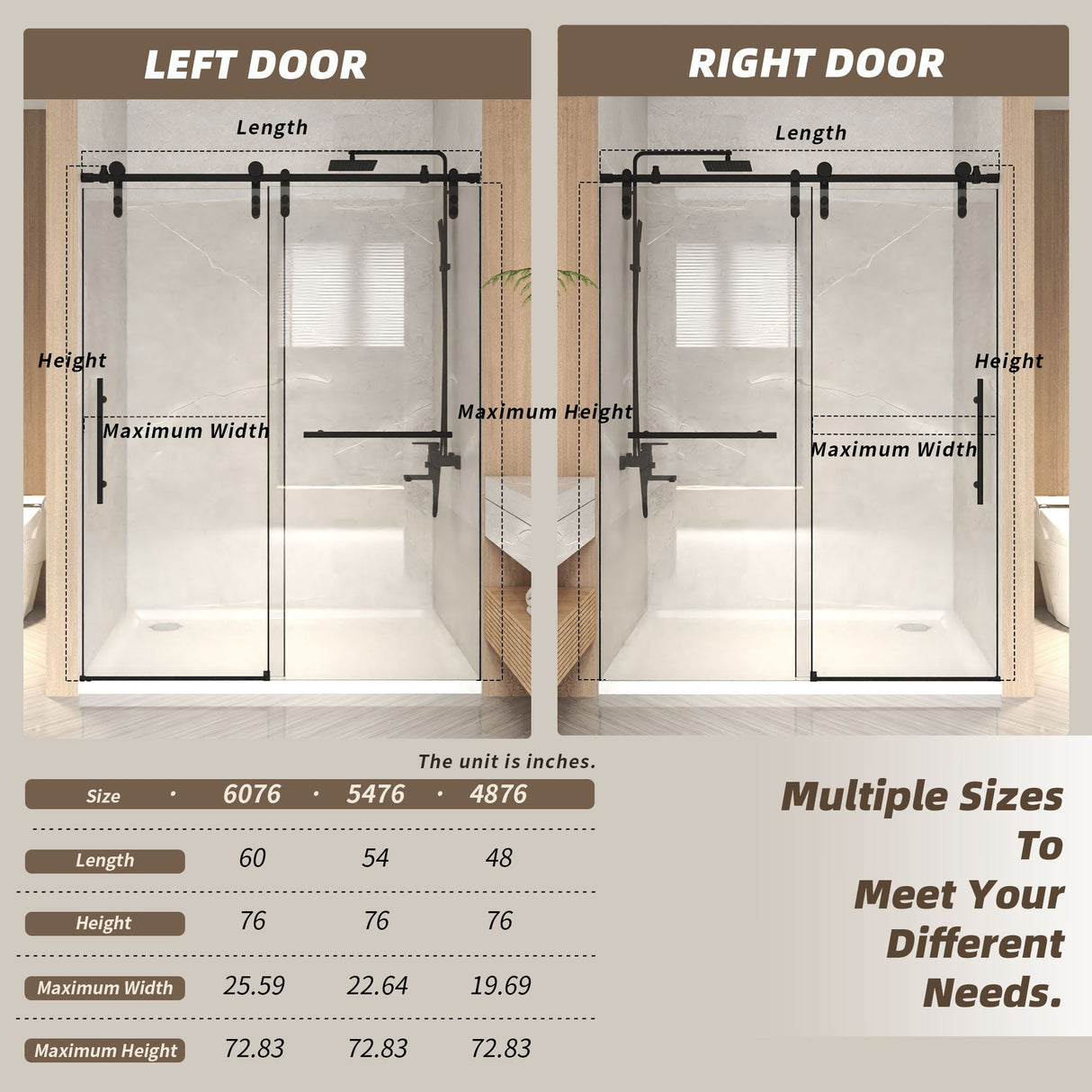 Frameless Sliding Bathtub Door With Frame