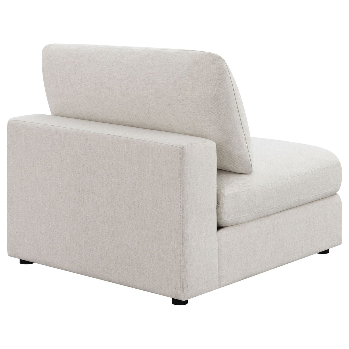Duncan- Armless Chair With Removable Cushions