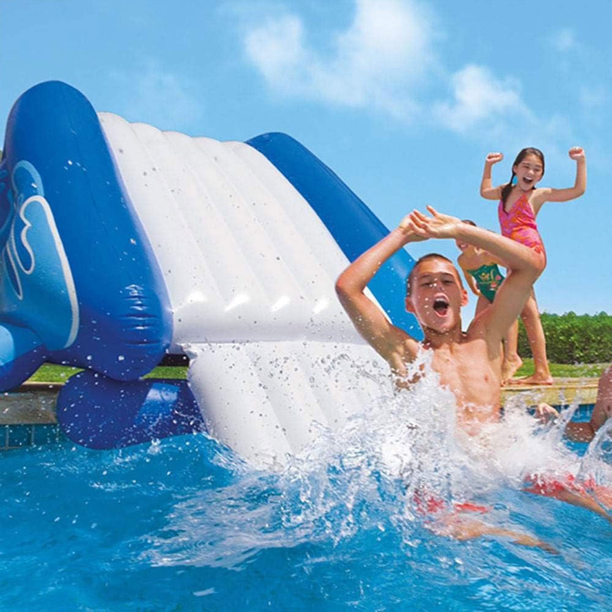 Intex-58849EP-Kool-Splash-Inflatable-Play-Center-Swimming-Pool-Water-Slide,-Blue-Pool-Water-Slides