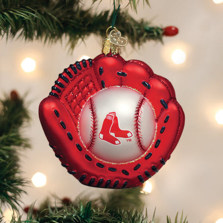 Red-Sox-Baseball-Mitt-Ornament-Christmas-Ornaments