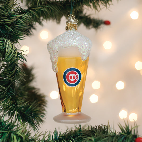 Cubs-Glass-Of-Beer-Ornament-Christmas-Ornaments