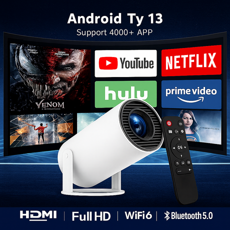 Pro-Mini-Portable-Smart-Projector-with-Android-13,-Full-HD,-WiFi-6,-Bluetooth-5.0,-Built-in-Apps-for-Netflix-&-YouTube-–-Works-with-Phone,-Laptop,-TV,-HDMI,-PS5-