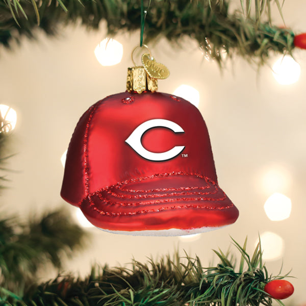 Reds-Baseball-Cap-Ornament-Christmas-Ornaments