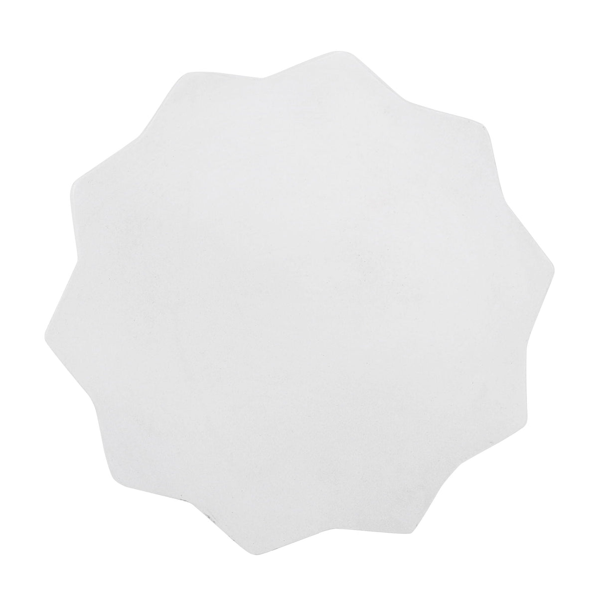 Outdoor Lightweight Concrete Side Table - Antique White