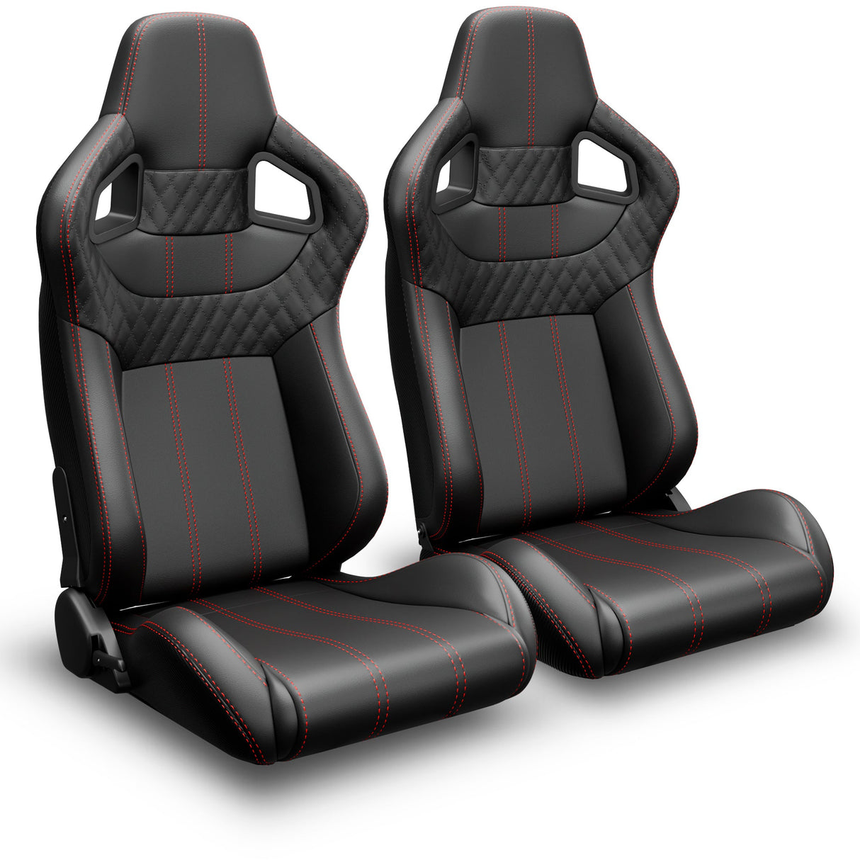 2PC Universal Bucket Racing Seats