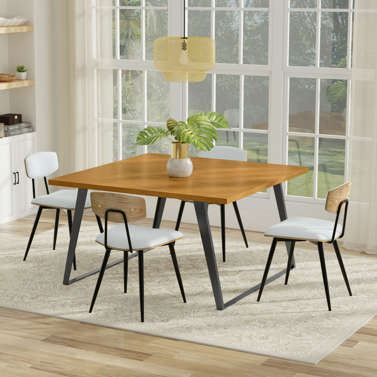 Lowry - Handcrafted Square Dining Table