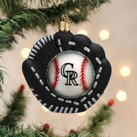 Rockies-Baseball-Mitt-Ornament-Christmas-Ornaments