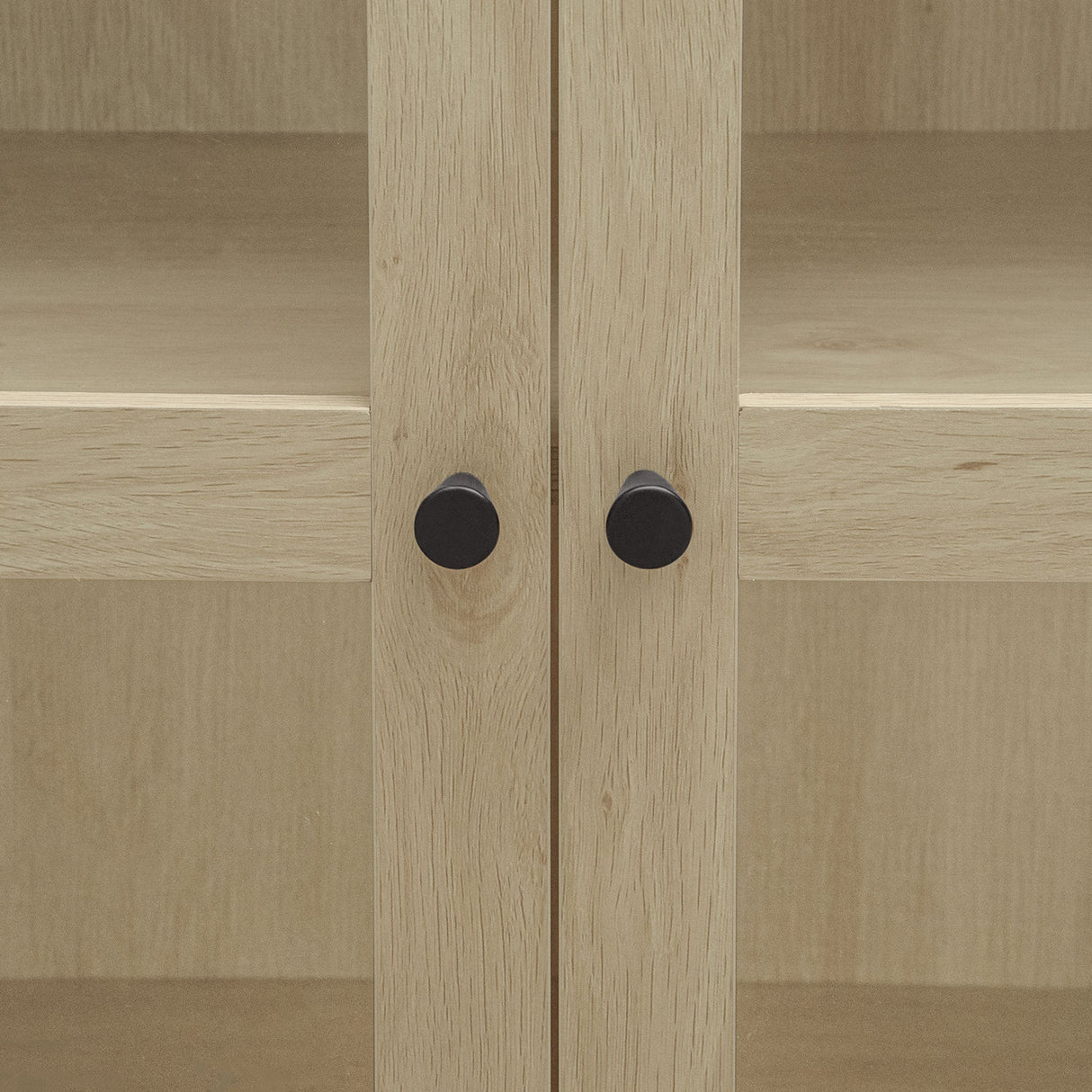 70.28" Tall Arched Kitchen Pantry Cabinet