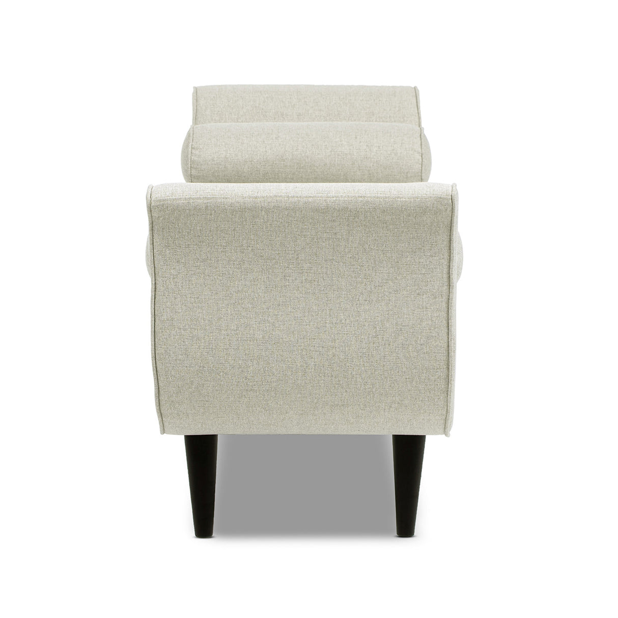 Alma Tufted Flared Arm Entryway Bench