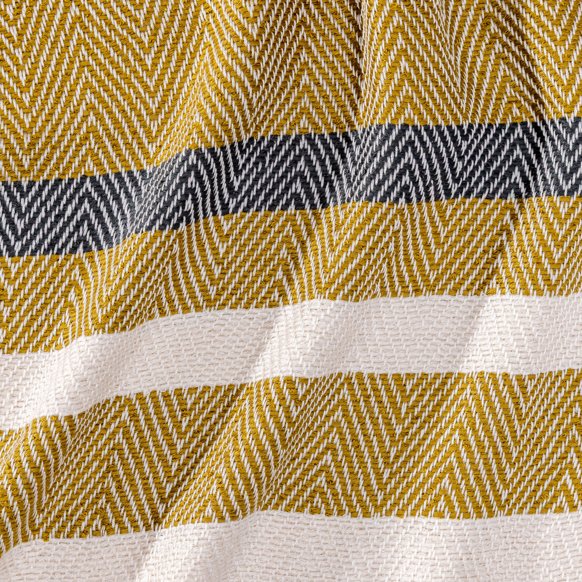Hand Woven Stripe Throw Blanket