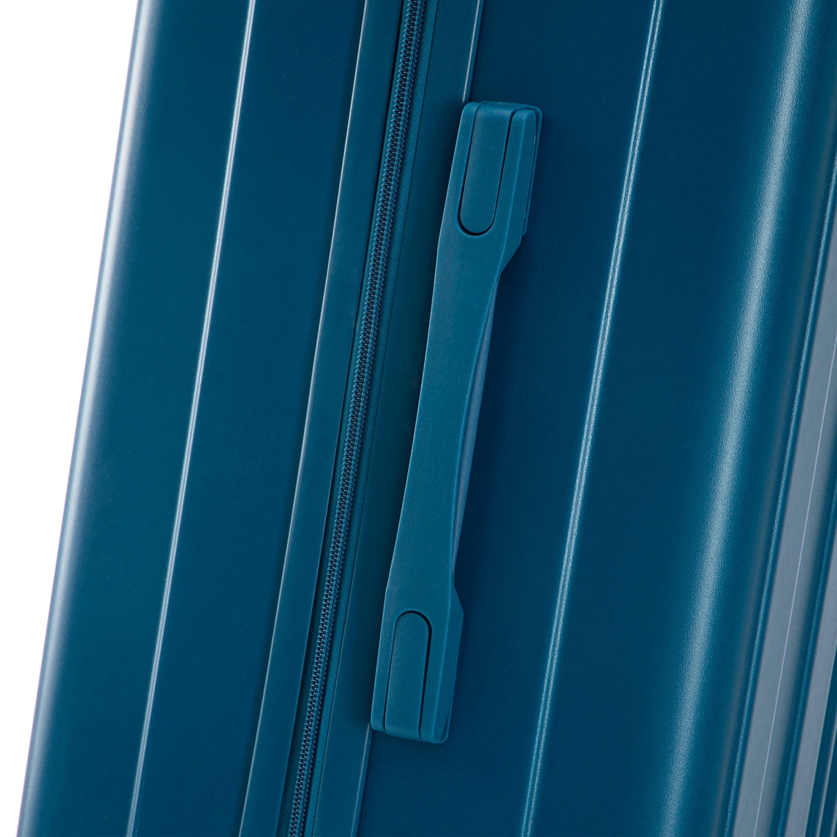 3-Piece ABS Spinner Wheel Luggage Set 20"/24"/28" Dark Blue