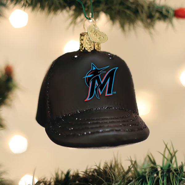 Marlins-Baseball-Cap-Ornament-Christmas-Ornaments