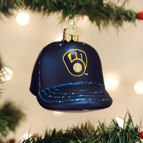Brewers-Baseball-Cap-Ornament-Christmas-Ornaments