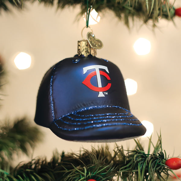 Twins-Baseball-Cap-Ornament-Christmas-Ornaments
