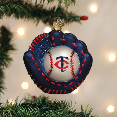 Twins-Baseball-Mitt-Ornament-Christmas-Ornaments