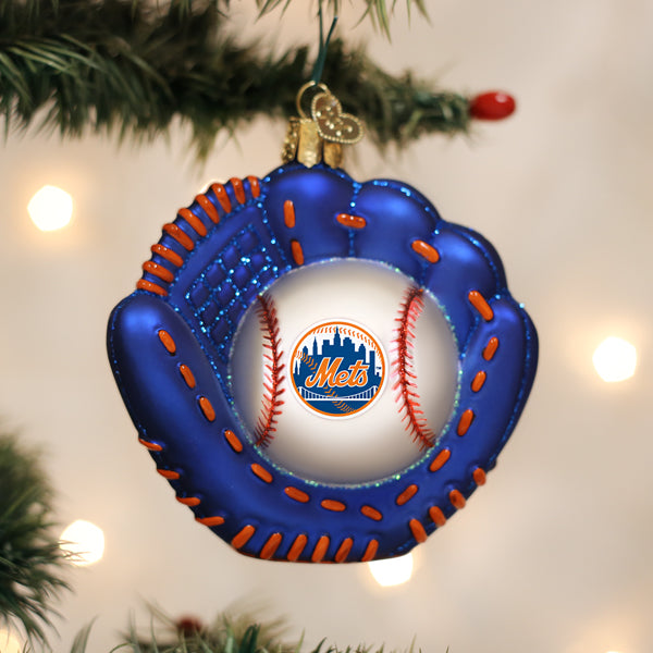 Mets-Baseball-Mitt-Ornament-Christmas-Ornaments