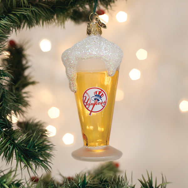 Yankees-Glass-Of-Beer-Ornament-Christmas-Ornaments