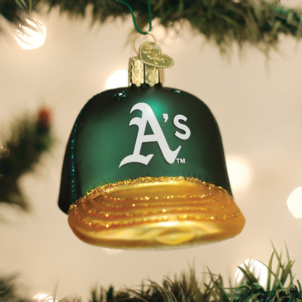 Athletics-Baseball-Cap-Ornament-Christmas-Ornaments