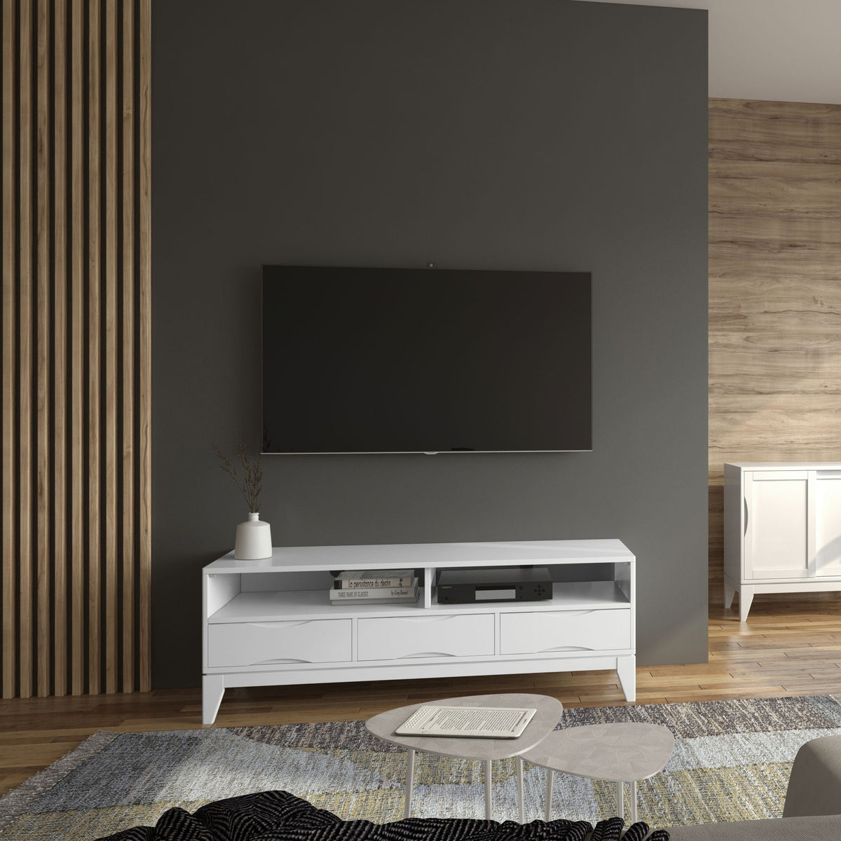Harper - Handcrafted TV Media Stand