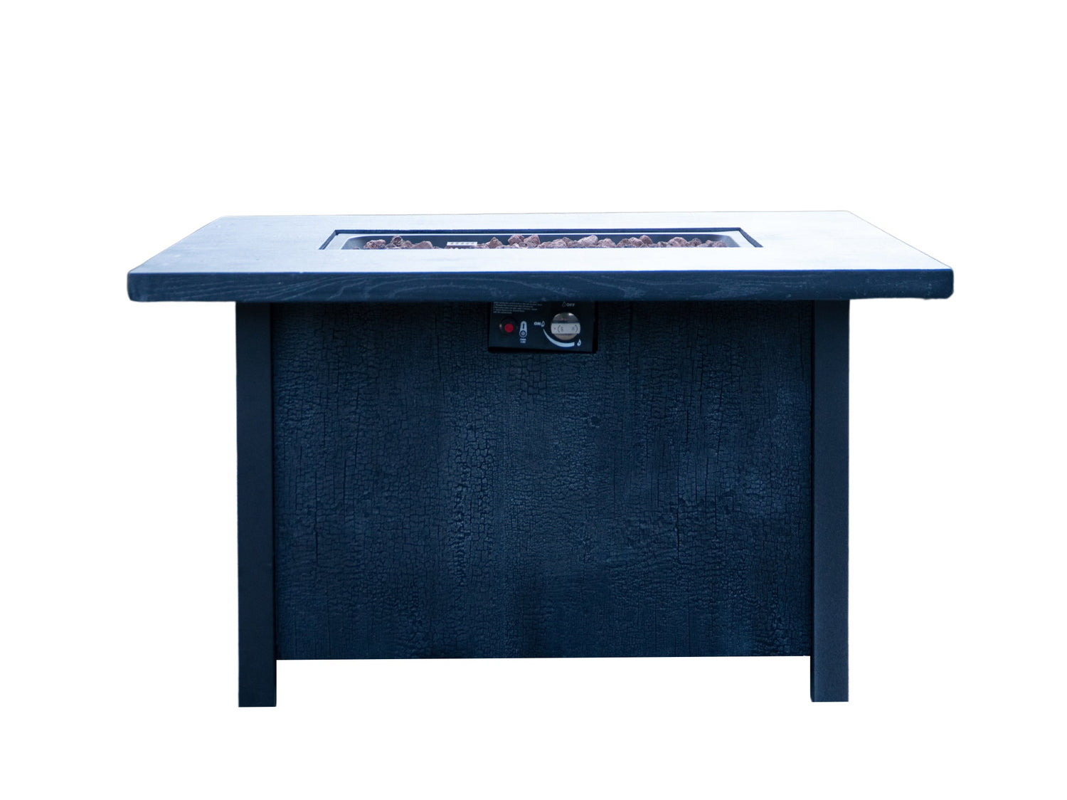 44"W x 25"H Outdoor Propane Fire Pit Table, 50,000 BTU