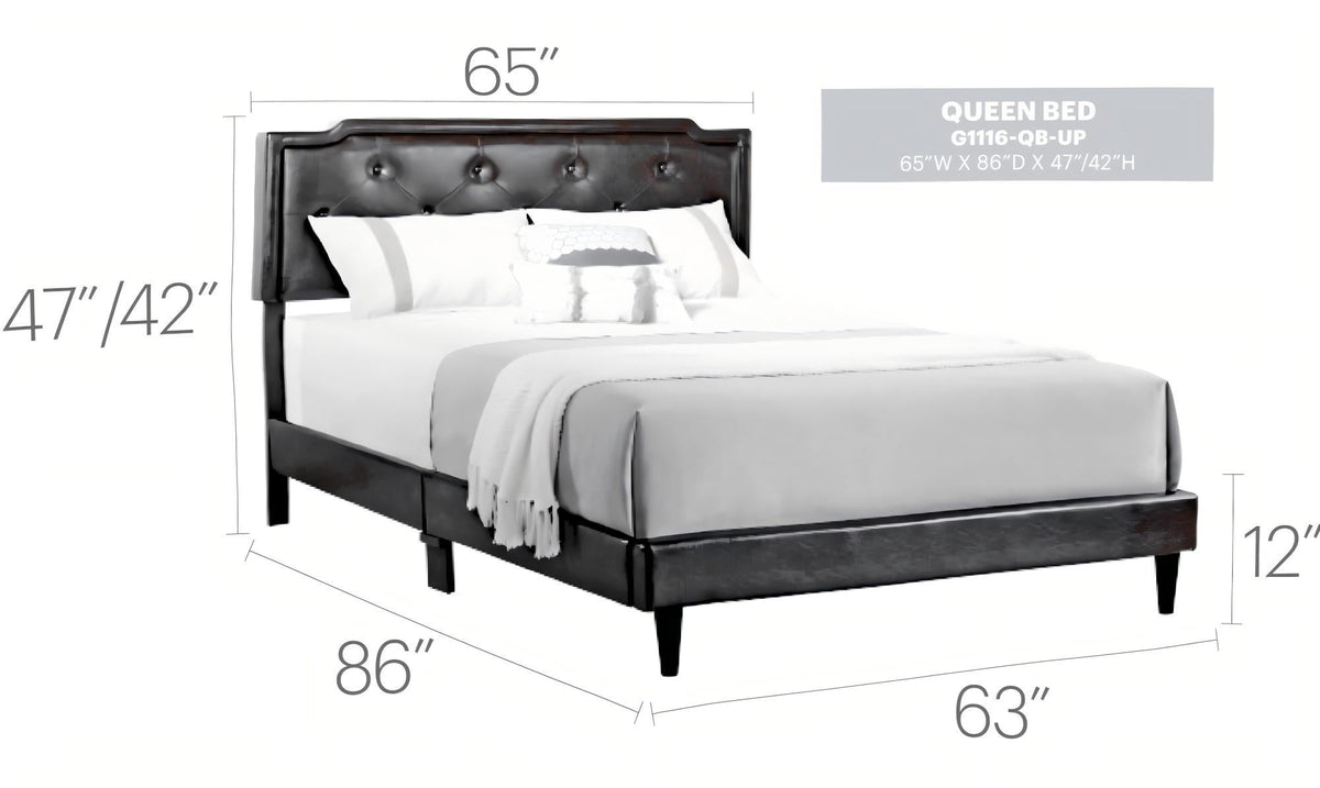 Button Tufted Bed Charming For Cozy Spaces