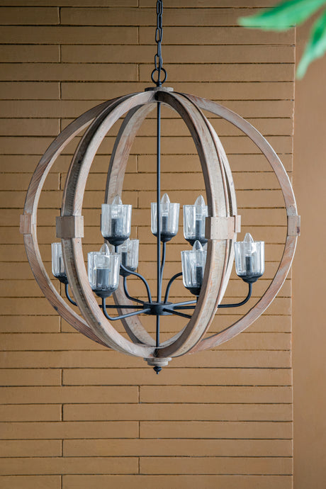9--Light-Globe-Chandelier,-Wood-Chandelier-Hanging-Light-Fixture-with-Adjustable-Chain-for-Kitchen-Dining-Room-Foyer-Entryway,-Bulb-Not-Included-Chandeliers
