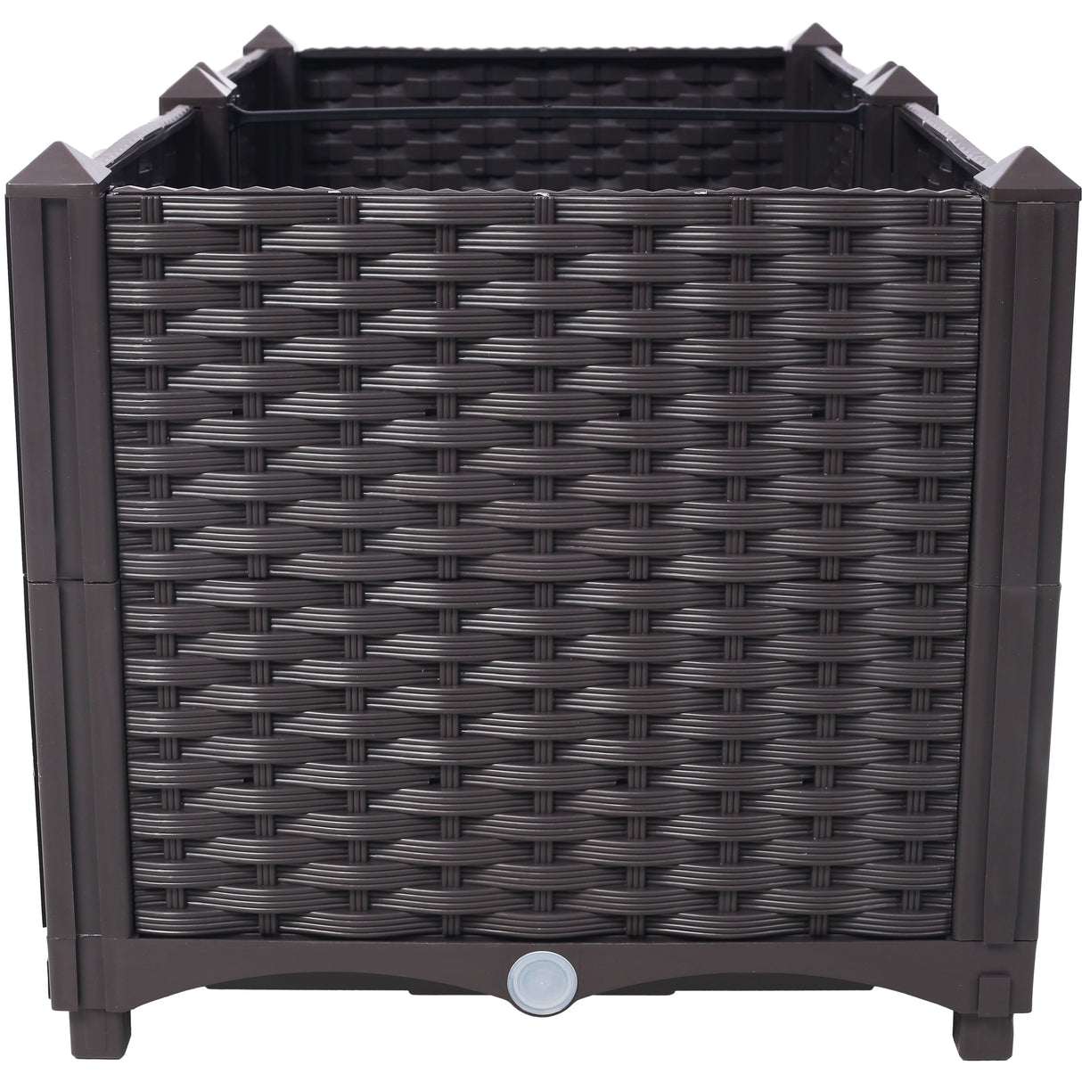 Deep Raised Garden Bed Plastic Planter Boxes