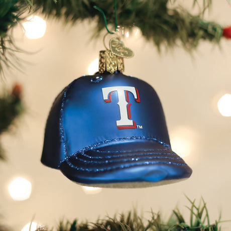 Rangers-Baseball-Cap-Ornament-Christmas-Ornaments