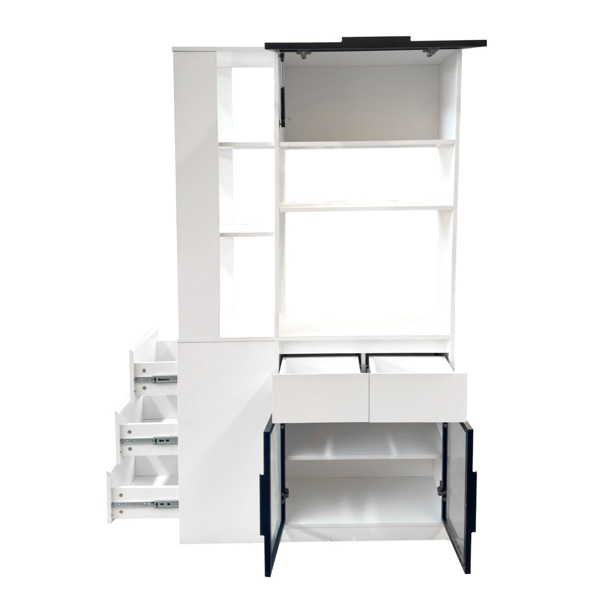 70.87"H Tall Storage Cabinet with Multi-functional Storage Space