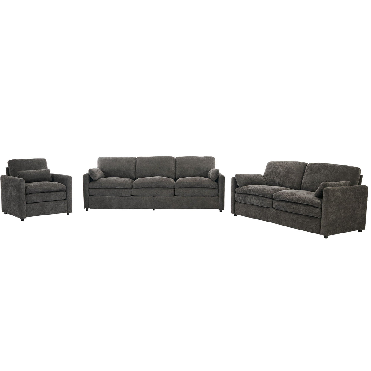 Cozy Sofa Set Oversized Comfy Cloud Sofa with Double Cushion