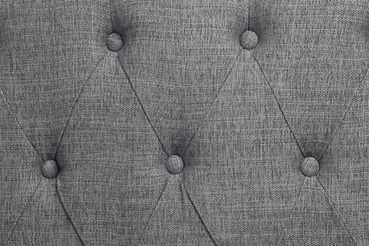 Florian - Antique Chair - Gray / White