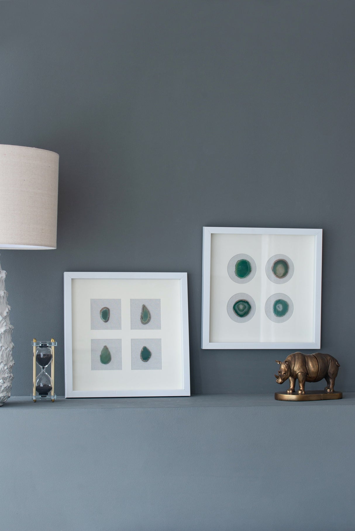 S/2 15.57x1.2x15.7' Shadow Box Wall Décor