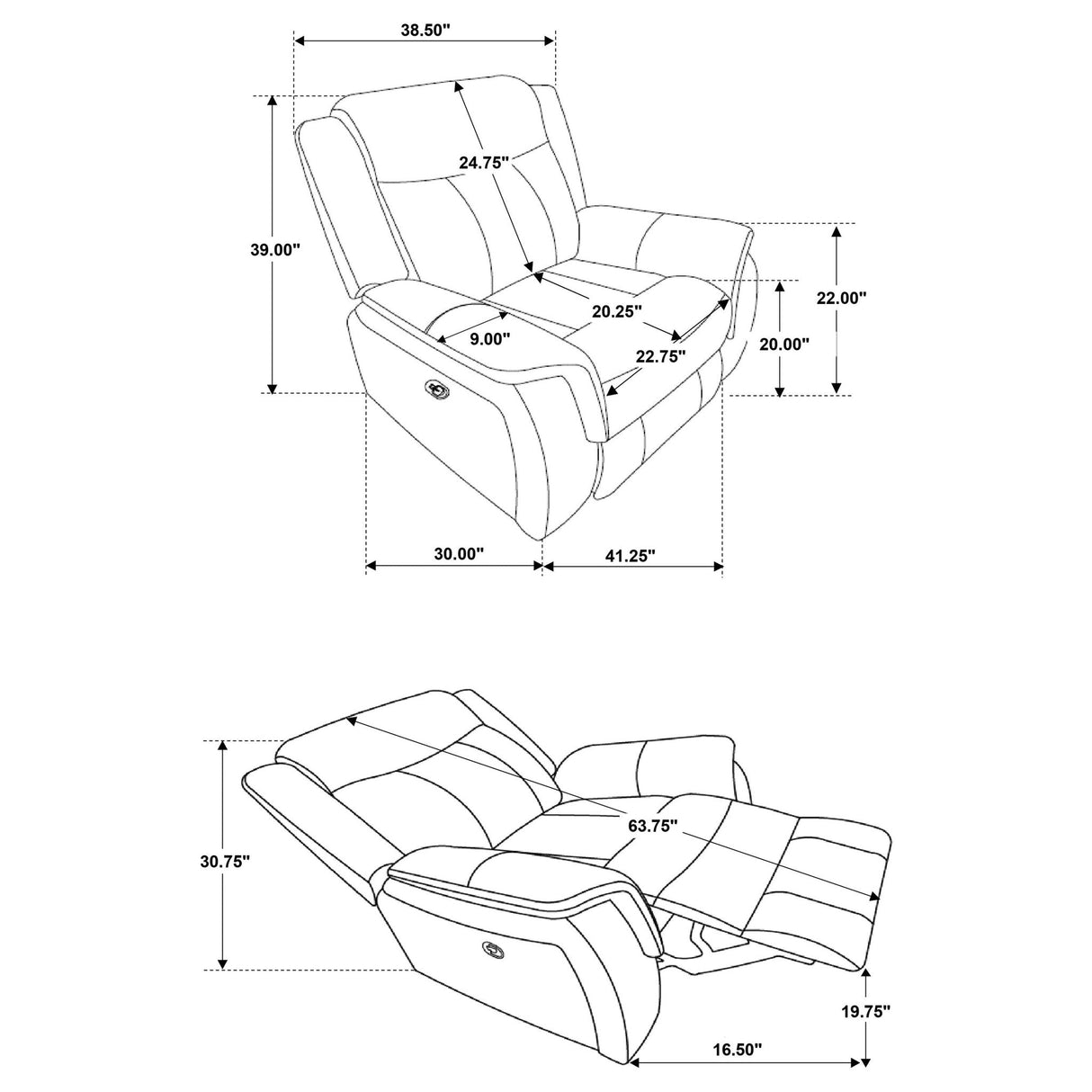 Franklin - Reclining Sofa Set