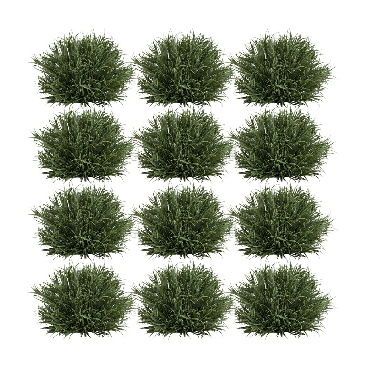 Spring-Grass-Half-Orb-(Set-of-12)-Artificial-Flowering-Plants