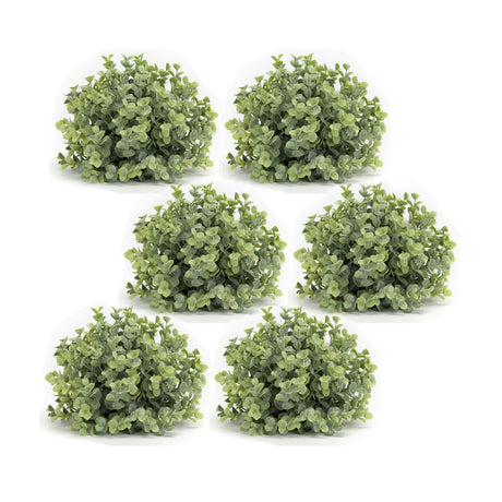 Spring-Boxwood-Foliage-Half-Orb-(Set-of-6)-Artificial-Flowering-Plants