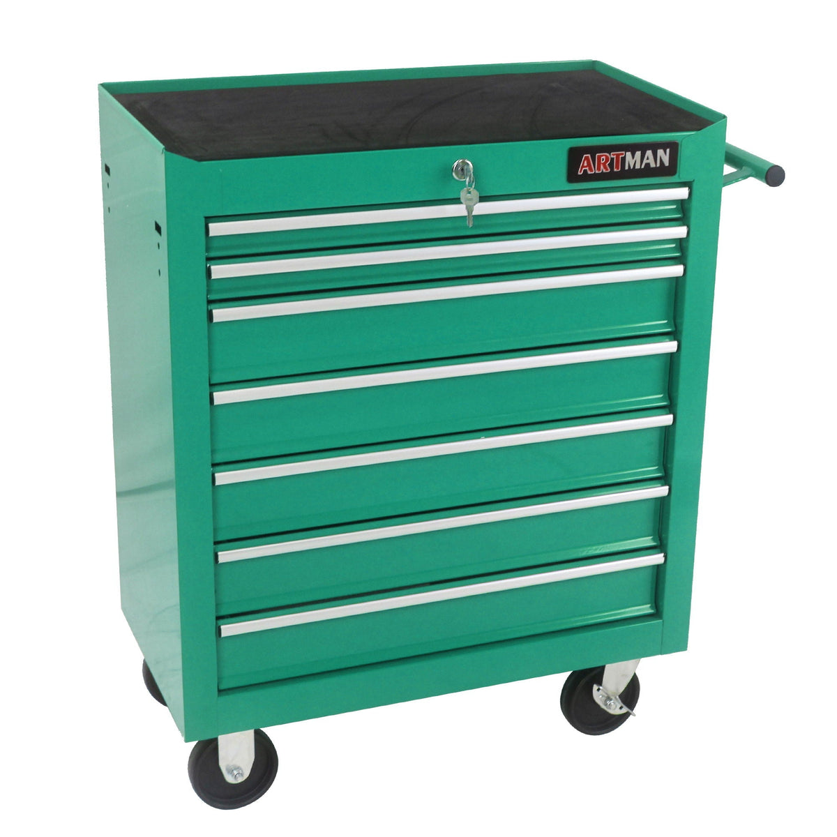 Multifunctional Tool Cart With Wheels And Drawers