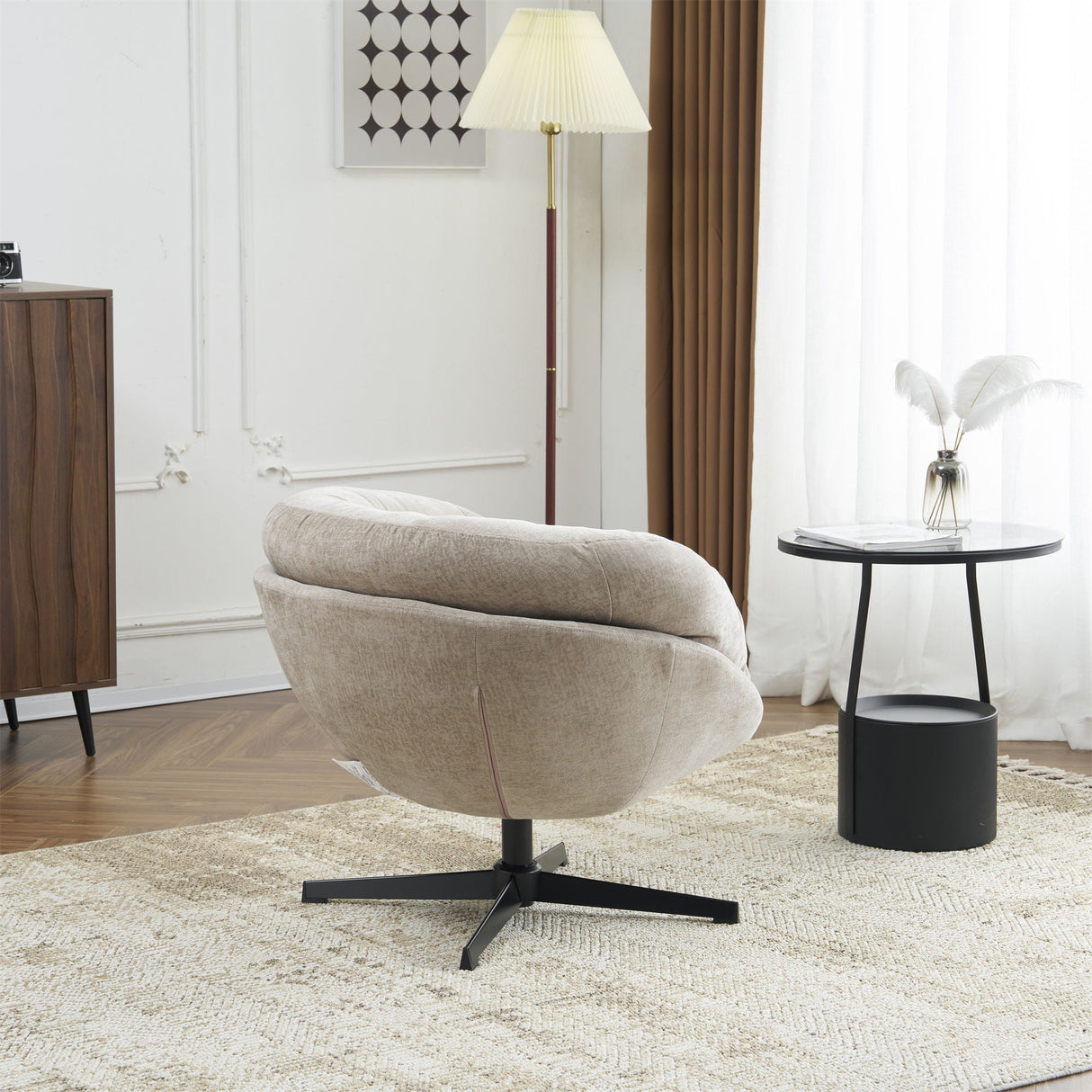 Modern Office Chair With 360 Degree Swivel