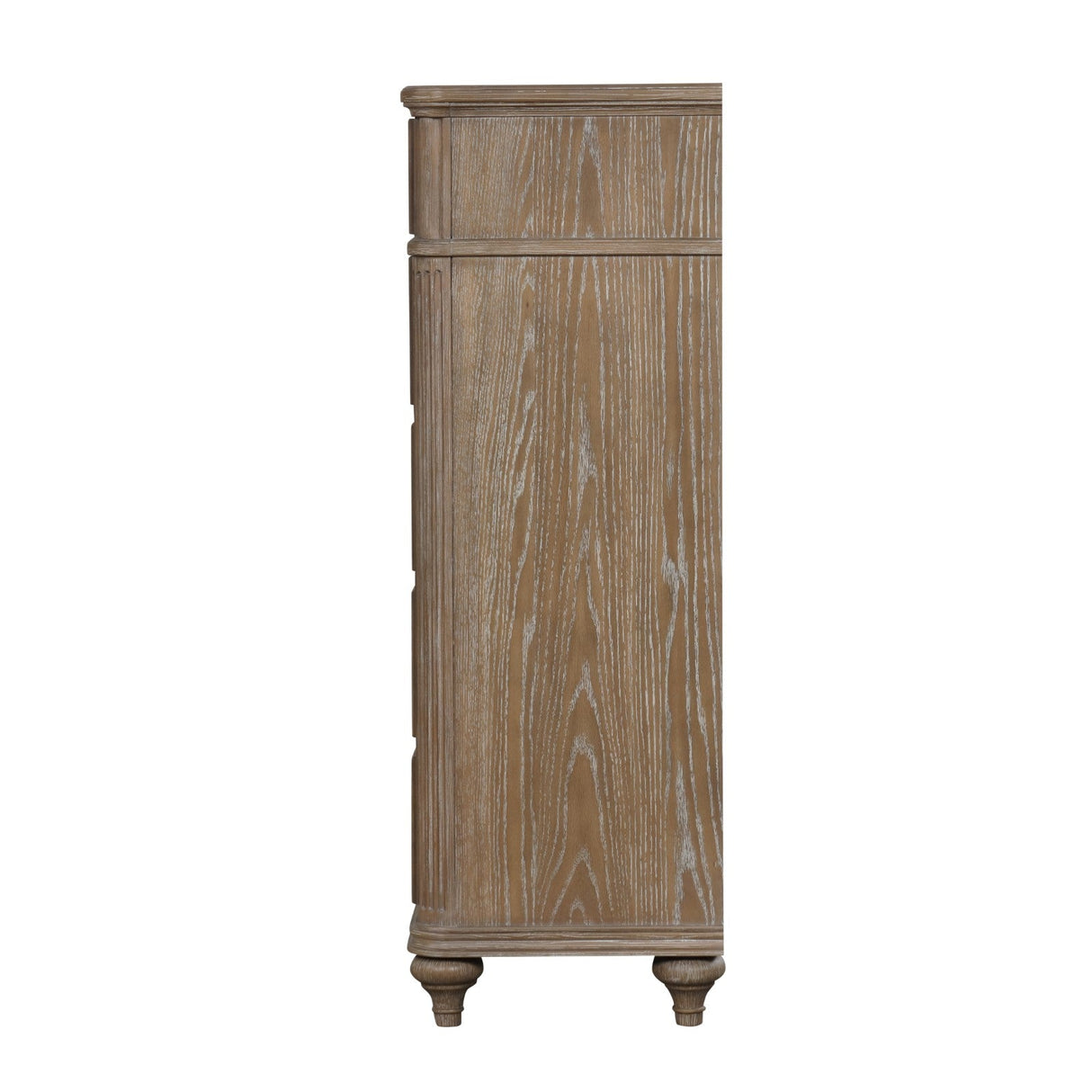 Windsor Rustic Oak Veneer 4-Drawer Chest/Dresser