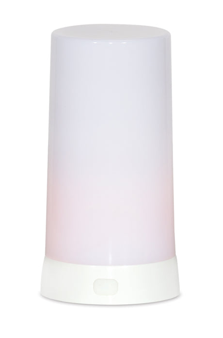 LED-Orange-Flickering-Light-Pillar-Candle-with-Remote-(Set-of-2)-Candles