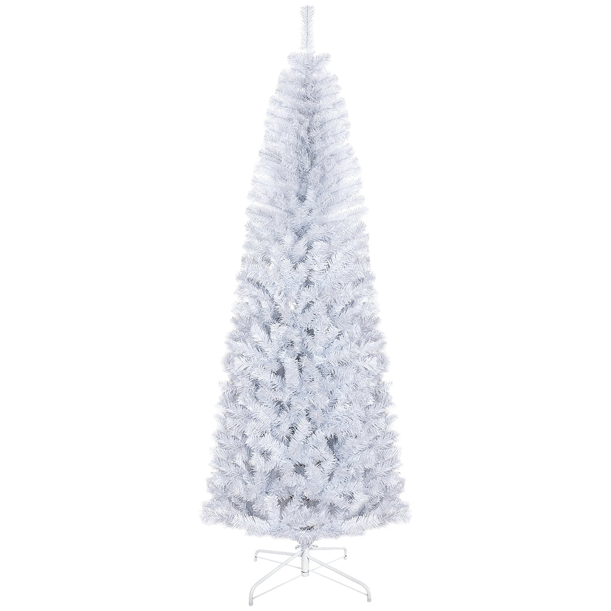 HOMCOM 7ft Pencil Christmas Tree