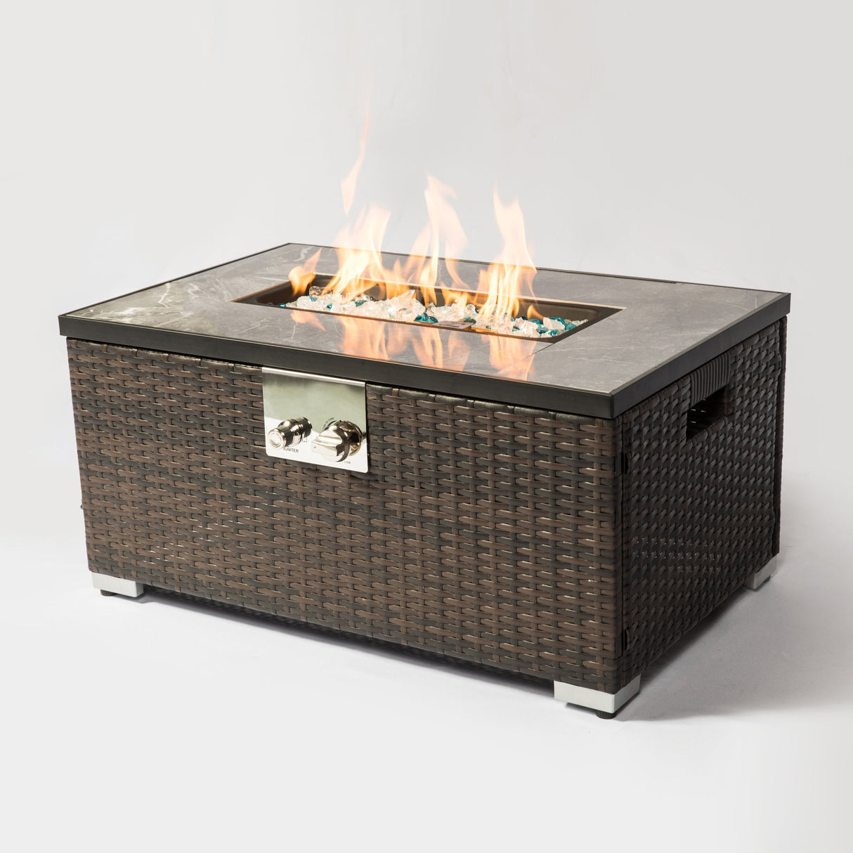 32" Propane Gas Fire Pit Table, 50000 BTU