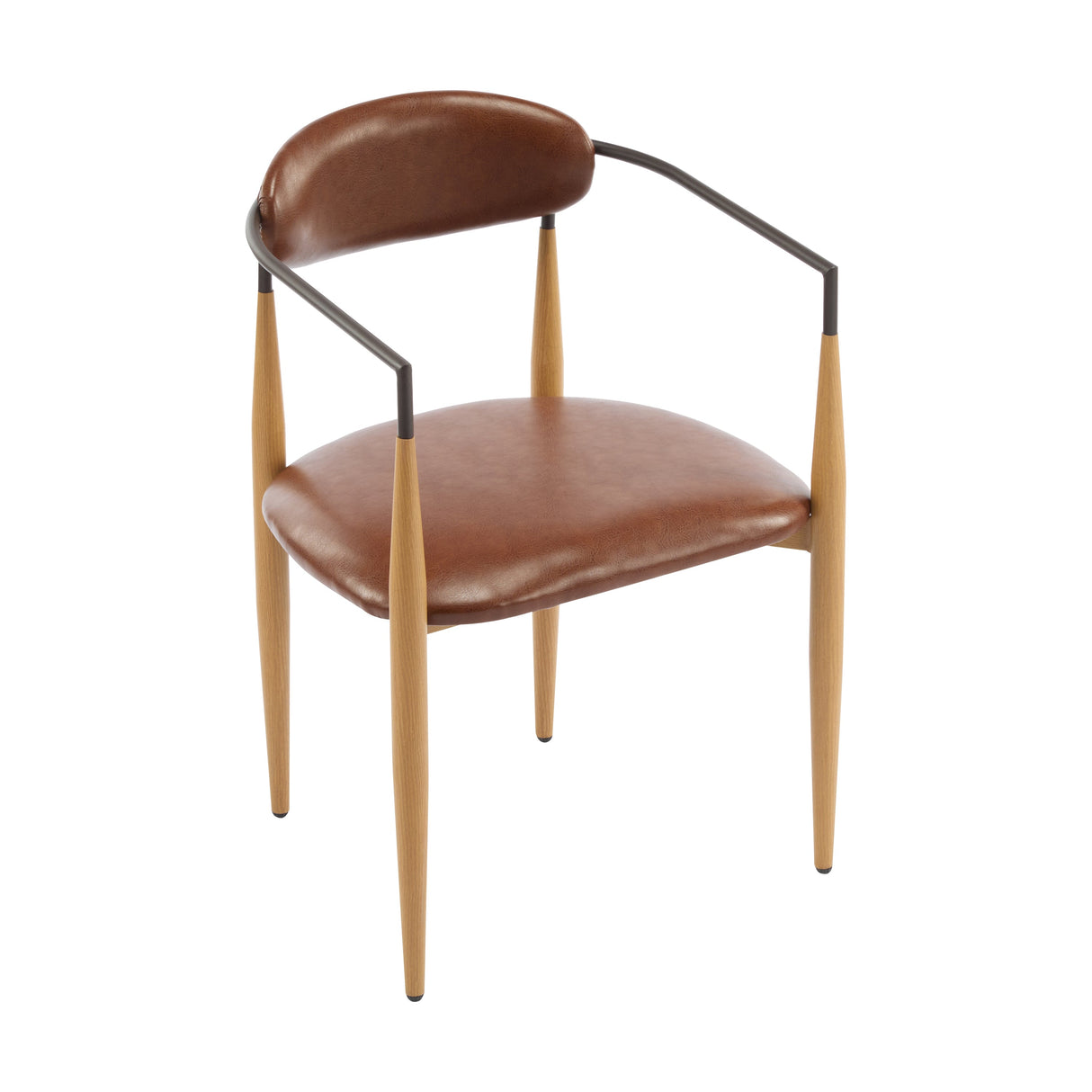 Fielding Mid-Century Modern Dining Chair, Set of 2