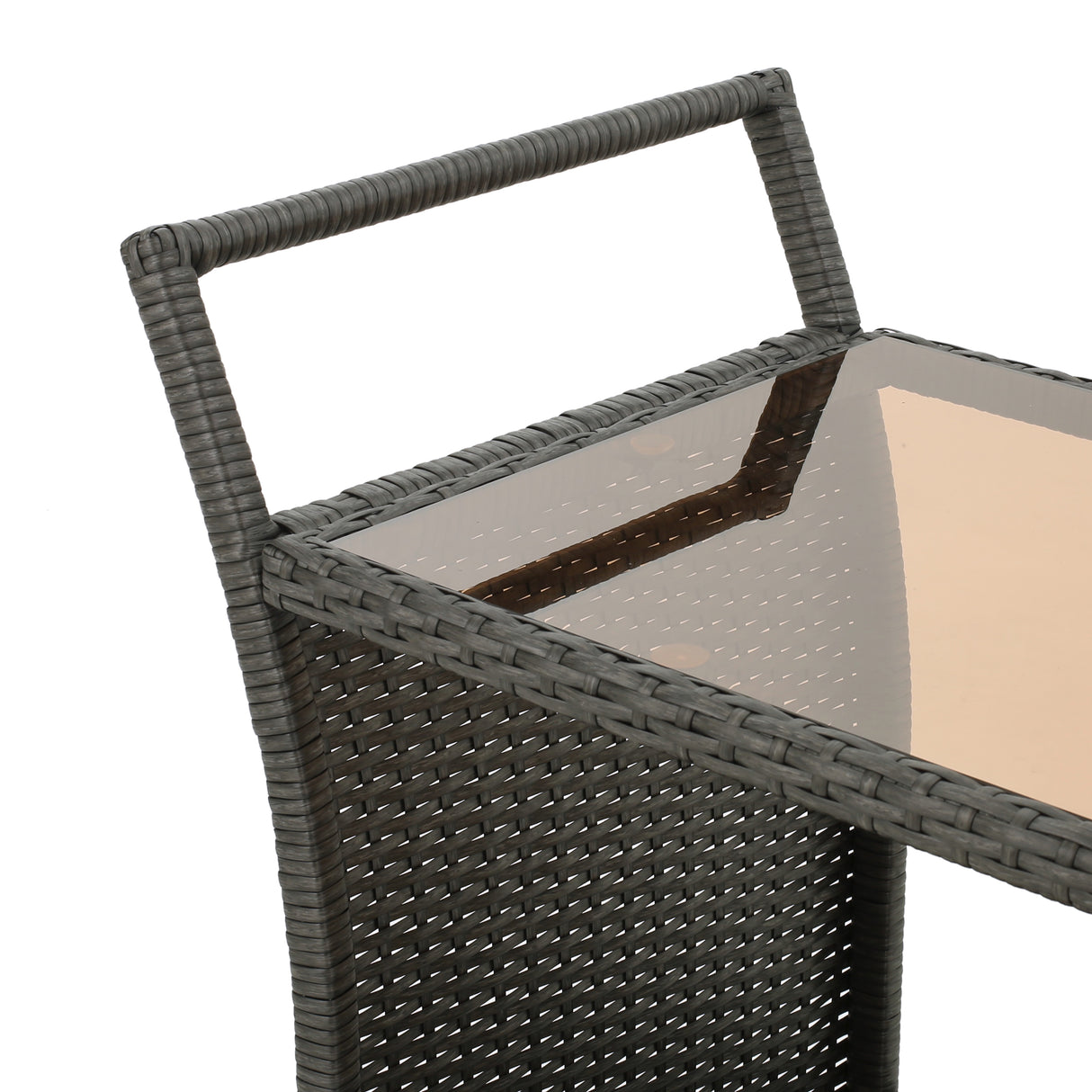 The Bahama Outdoor Bar Cart by Christopher Knight Home